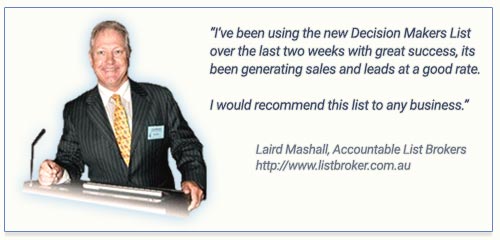 Australian Marketing Lists